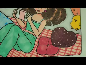 eu amei demais o resultado dessa página 🥰😍#amocolorir #garotasapoiamgarotas💝🎀✨️ #fyp #viralvideos #girls 