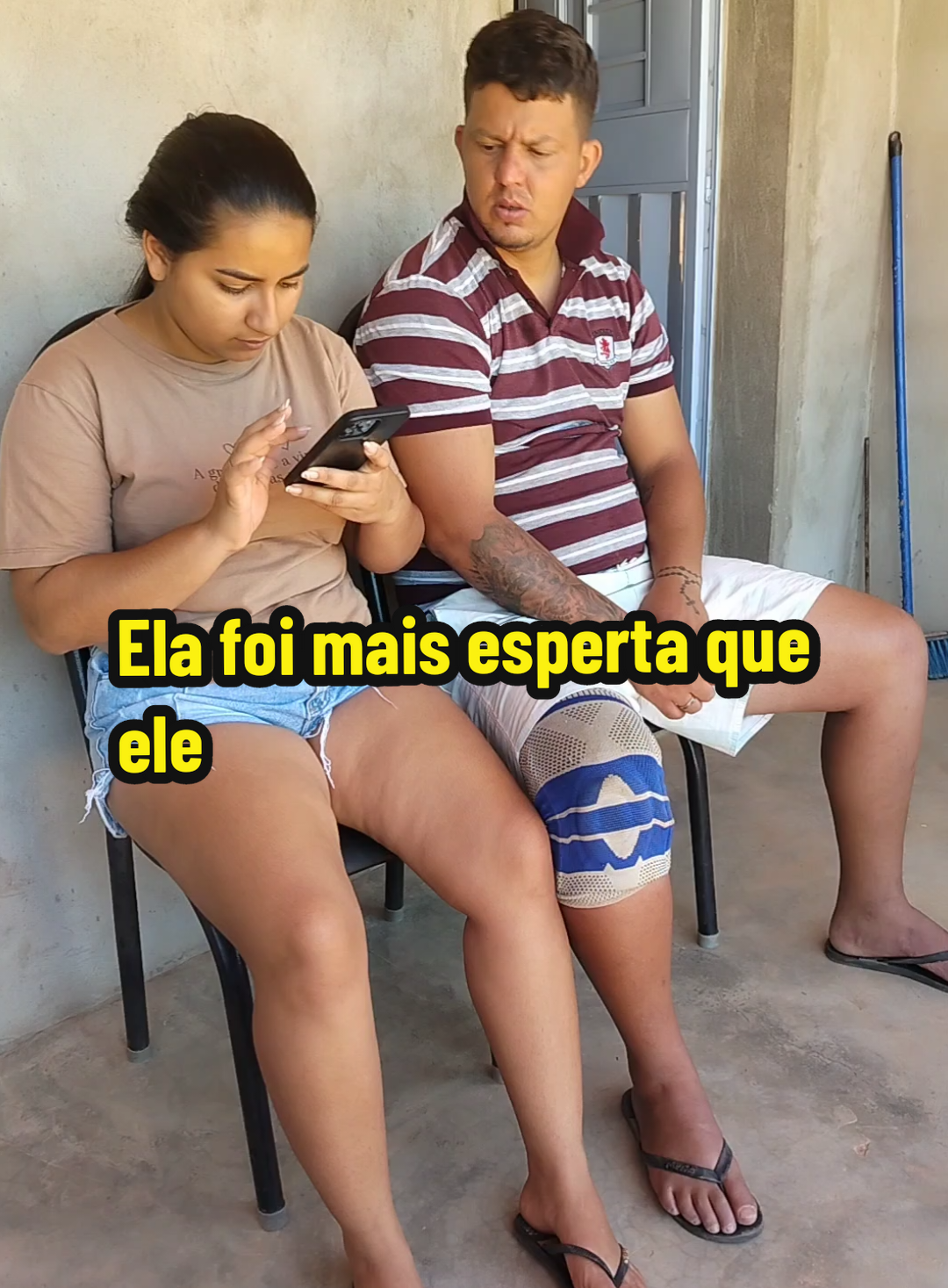 Ela foi mais esperta que ele