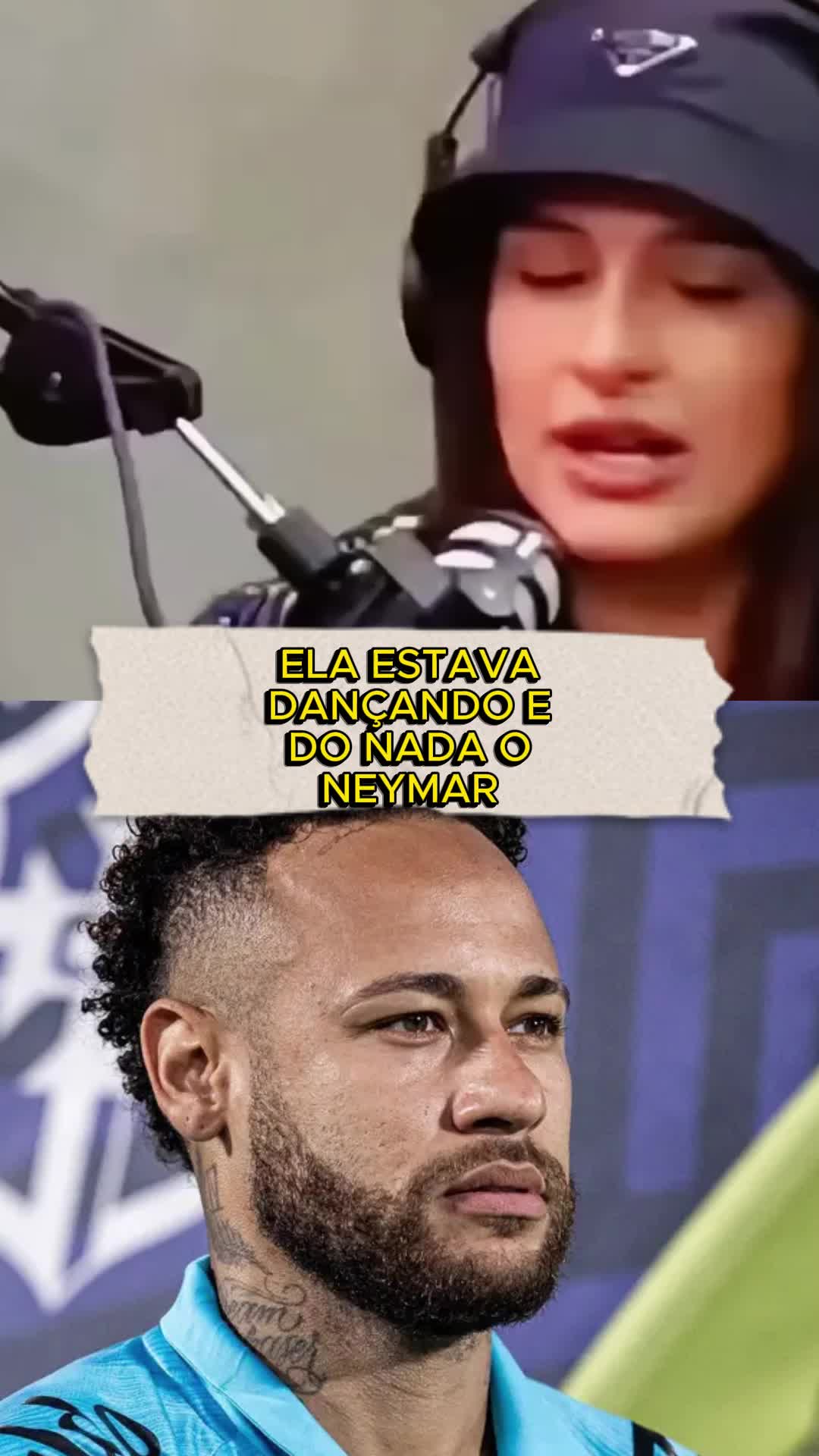 Ela estava dançando e do nada o Neymar #podcast