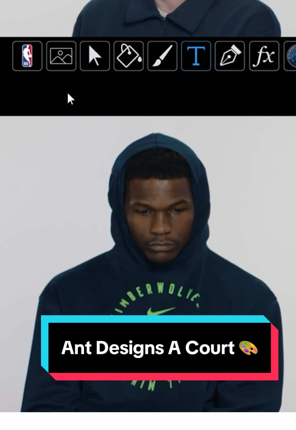 Check out Anthony Edward’s explaining how he would design his own custom NBA court! ✍️ @nbaonprime @StrictlyBBall #NBA #Basketball #AnthonyEdwards 