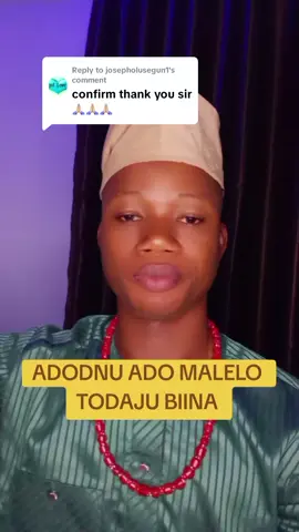 Replying to @josepholusegun1 