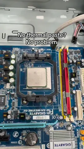 Using Nutella as thermal paste #fyp #cpu #pc #viral #gpu 