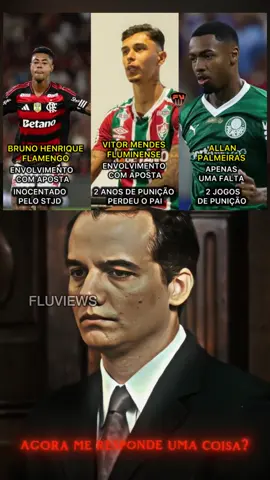 Bruno Henrique acaba de ser inocentado pelo STJD! Revoltante! #fluminense #flamengo #palmeiras #brunohenrique #vitormendes 