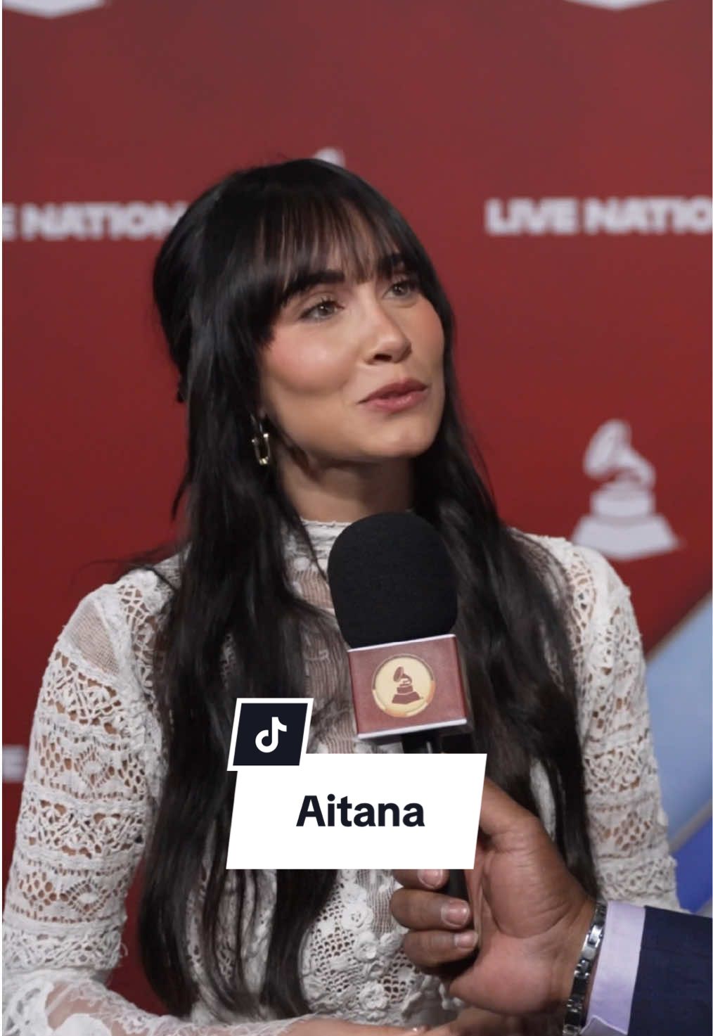 @AITANA sobre cantar para #Raphael en el evento en que se le homenajeó como Persona del Año de este 2025💞 #Aitana #Música #LatinGRAMMY