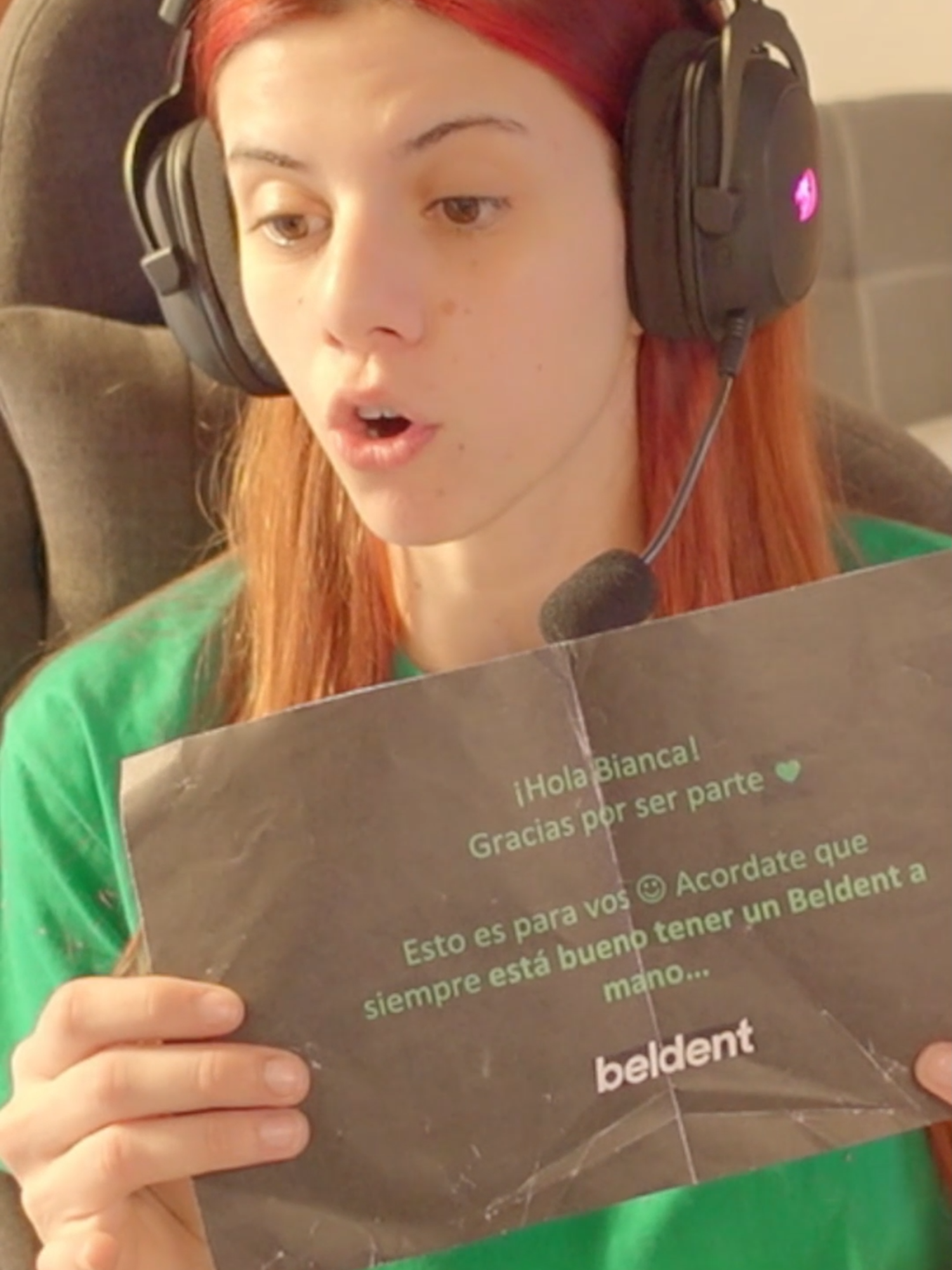 gracias @beldentar 💚