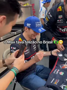 O tanto que ele tava feliz no Brasil #brazil #maxverstappen #f1 #happy 