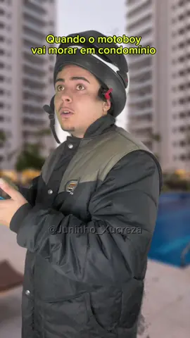 O motoboy quando vai morar em condomínio #motoboy #viral 