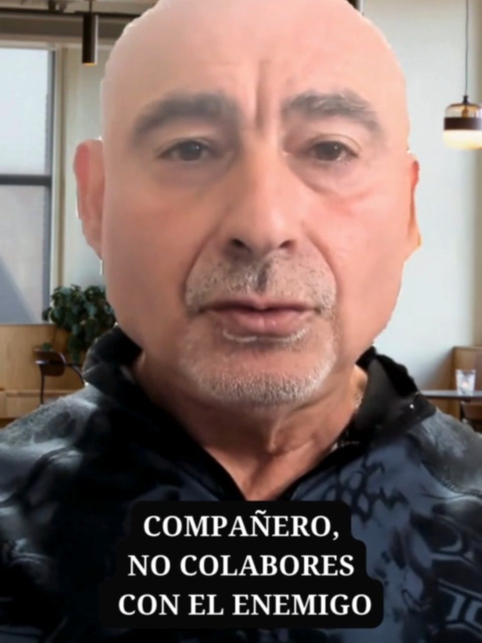 Compañero, no colabores con el enemigo. #POLICIASPORLALIBERTAD  #REFORMACONSTITUCION  #GOLPEDEESTADO  #reflexionesdelavida  #MATEO #enemigo