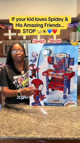 My son LOVE Spidey & His Amazing Friends so I had to grab this set 😭🕷️ The tools, the car, the pretend play… he’s obsessed! Don’t wait — this price won’t last. #holidaytoydeals #tiktokshopblackfriday #kidsplayset #spidermantoys #spideyandhisamazingfriends 