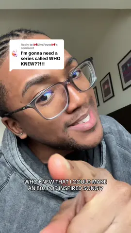 Replying to @🇨🇦DivaFever🇨🇦 WHO KNEW!? #80smusic #independentartist #synthpop #nostalgiacore #80spop 