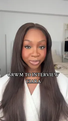 pinch me moment!! interviewing THE @Ciara on behalf of @miss empowher 🥹💕 younger me is screamingggg. had to do a proper beat for this one! #grwm #grwmmakeup #redcarpetmakeup #sarahsoil #darkskinmakeuptutorial  — @REFY @DanessaMyricksBeauty @Estée Lauder @Haus Labs @milkmakeup @Westman-Atelier @Fenty Beauty @Charlotte Tilbury @ONE SIZE BEAUTY @NARS Cosmetics @MakeUpForEverUSA  