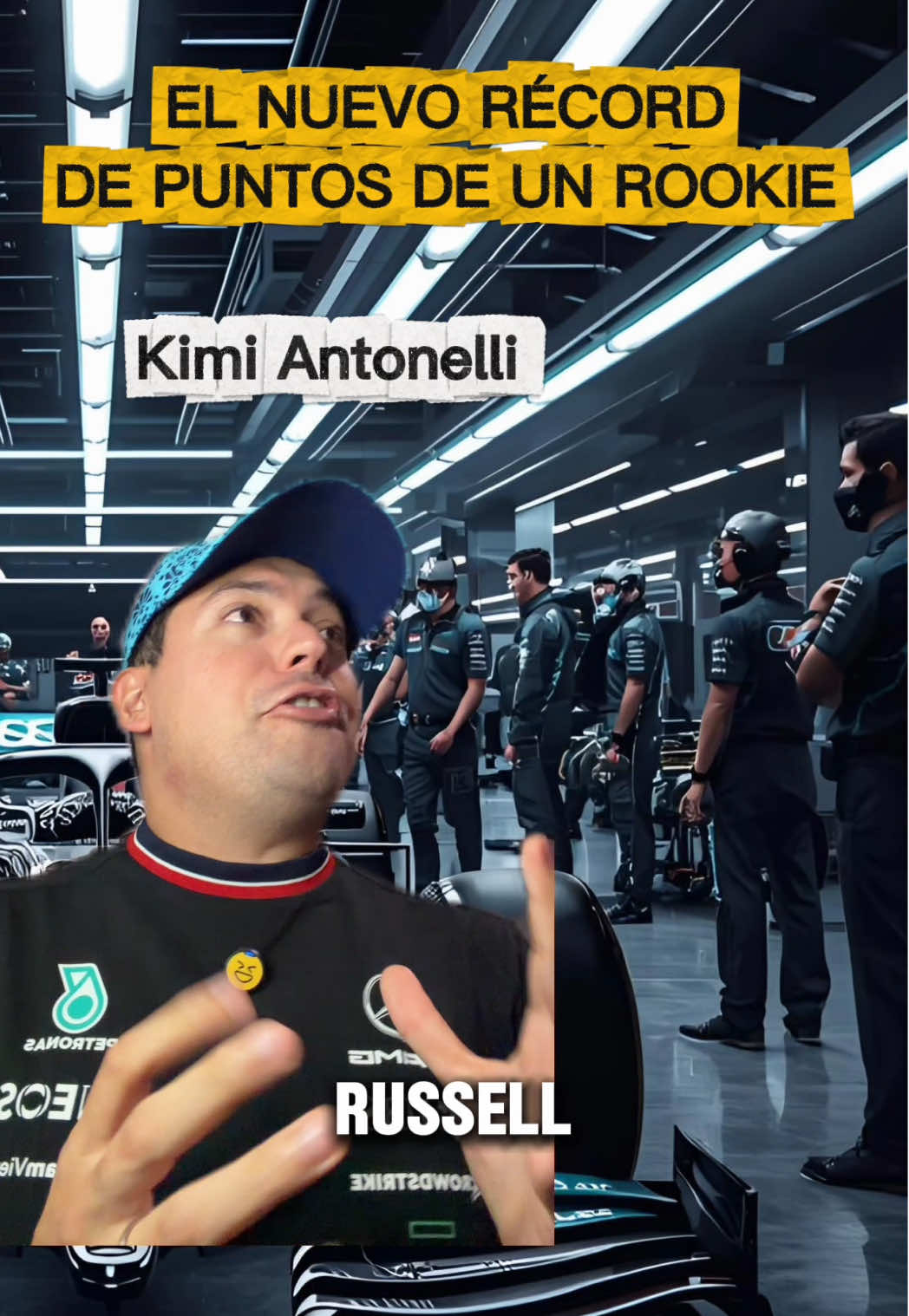 #KimiAntonelli es el Rookie con más puntos ¿de verdad? #f1 #formula1 #LewisHanilton #GeorgeRussell 