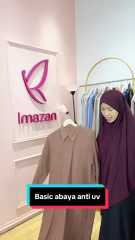 Basic abaya anti uv,, ada 2 pilihan warna Black, Brown ☺️