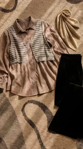 1 Set Outfit Wanita Kekinian (Blouse + Celana Cutbray + Jilbab Bella Square) Setelan Hijab - LS101 Baju Remaja#stylefashion #blousecantik #onesetkekinian #koreanstyle #stelanwanita 