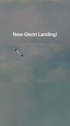 LANDING! Blue Origin Lands New Glenn for the First time! #Blueorigin #newglenn #nasa 