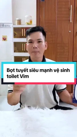 Bọt tuyết siêu mạnh vệ sinh toilet Vim #hoptaccungunilever #LifeHack #CleanTok #cleaninghack #bottuyettayboncauVim 