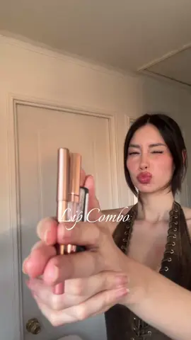 Mi súper lip combo para dar French kisses 💋💋💋 #lipcombo #makeup #fyppp 