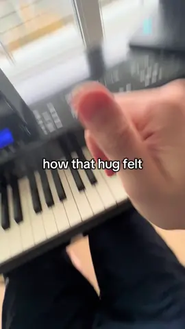 how'd that last hug feel #whereismymind #piano #hug #pianocover