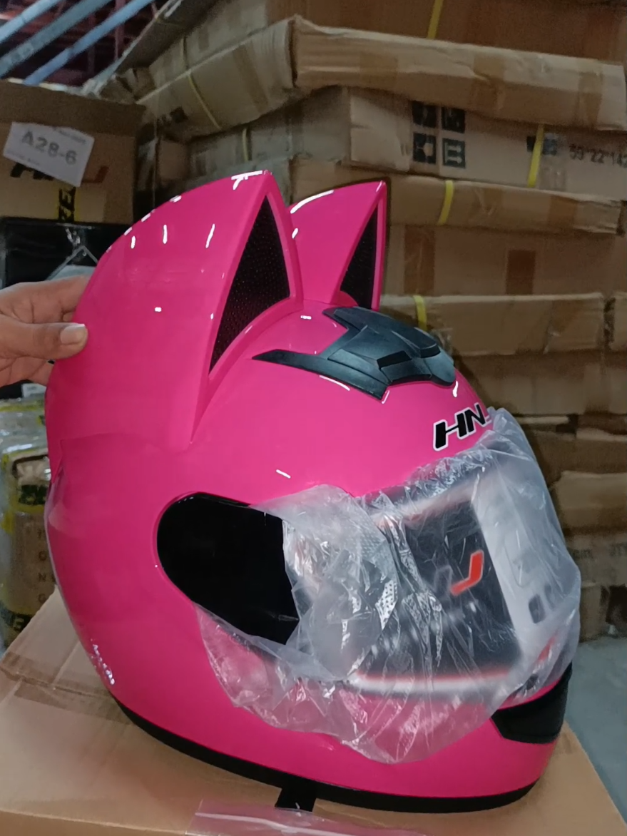 HNJ 902 CAT PLAIN AND W/D  FULL FACE SINGLE VISOR HELMET ✨ #hnj  #trending 