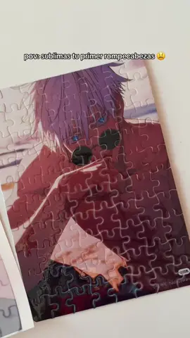 Se me tostó el Gojo🤭 #sublimacion #satorugojo #jujutsukaisen #rompecabezas 