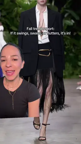 Fringe, tassels, feathers… if it moves when I walk, I’m into it. Fall is having a full texture moment and honestly? I support the chaos. #fringe #fallfashion #falltrends 