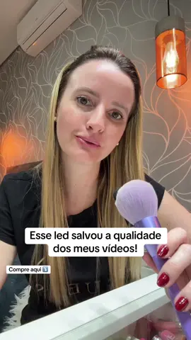 Esse led salvou a qualidade dos meus vídeos! #fyppp #tiktokshop #criadordeconteudo 