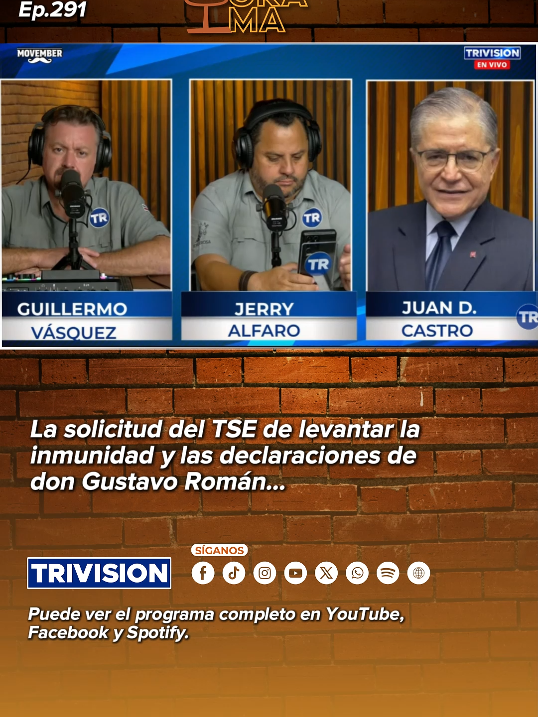 TT17 La solicitud del TSE de levantar la inmunidad