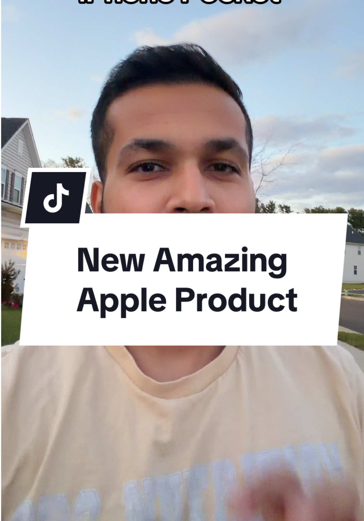 The most innovative product ever made #apple #applepocket #dumb #appleevent 