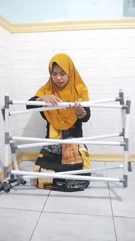 rak susun sepatu  #fyp #viral #tutorial #pipapvc #creative 