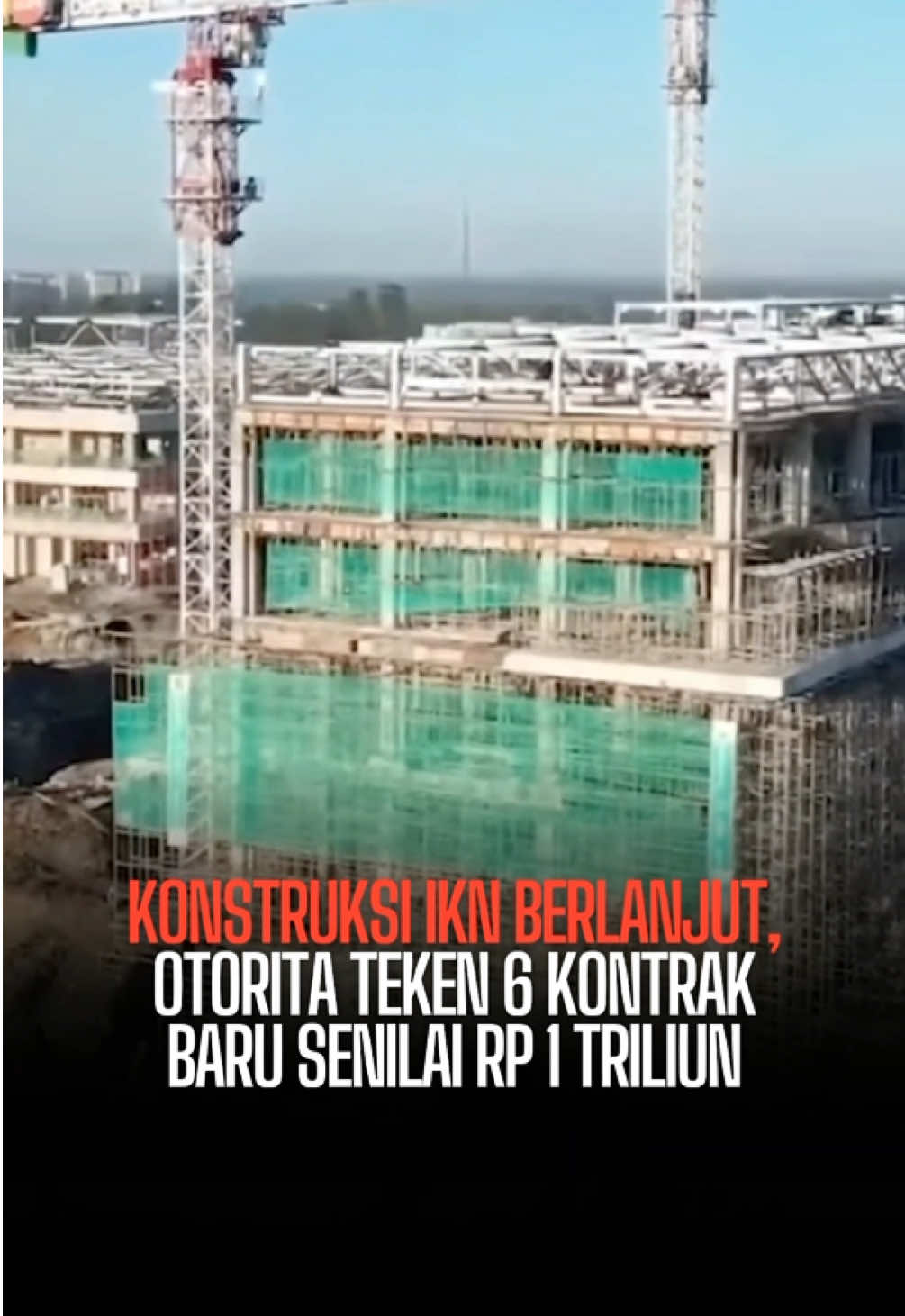 Otorita IKN baru aja teken 6 kontrak baru untuk melanjutkan pembangunan di IKN!  #IKN #ibukotanusantara #otoritaikn #pembangunan #fypシ゚ #presidenprabowo 