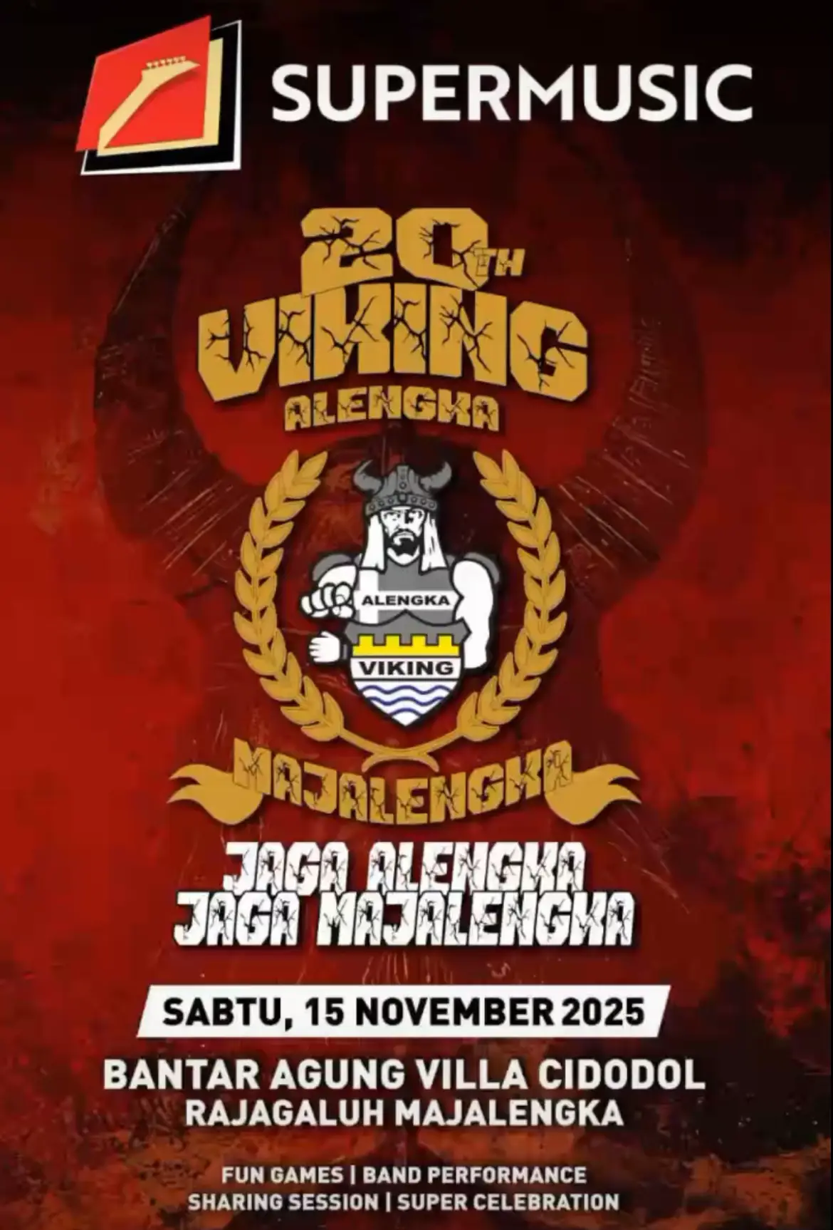 DUA DEKADE VIKING ALENGKA INI BUKAN SEKEDAR PERAYAAN, INI LEDAKAN LOYALITAS !!! #vikingalengkamajalengka #vikingalengka💙 #vikingalengkadistrik #vimaulisma #fyp 
