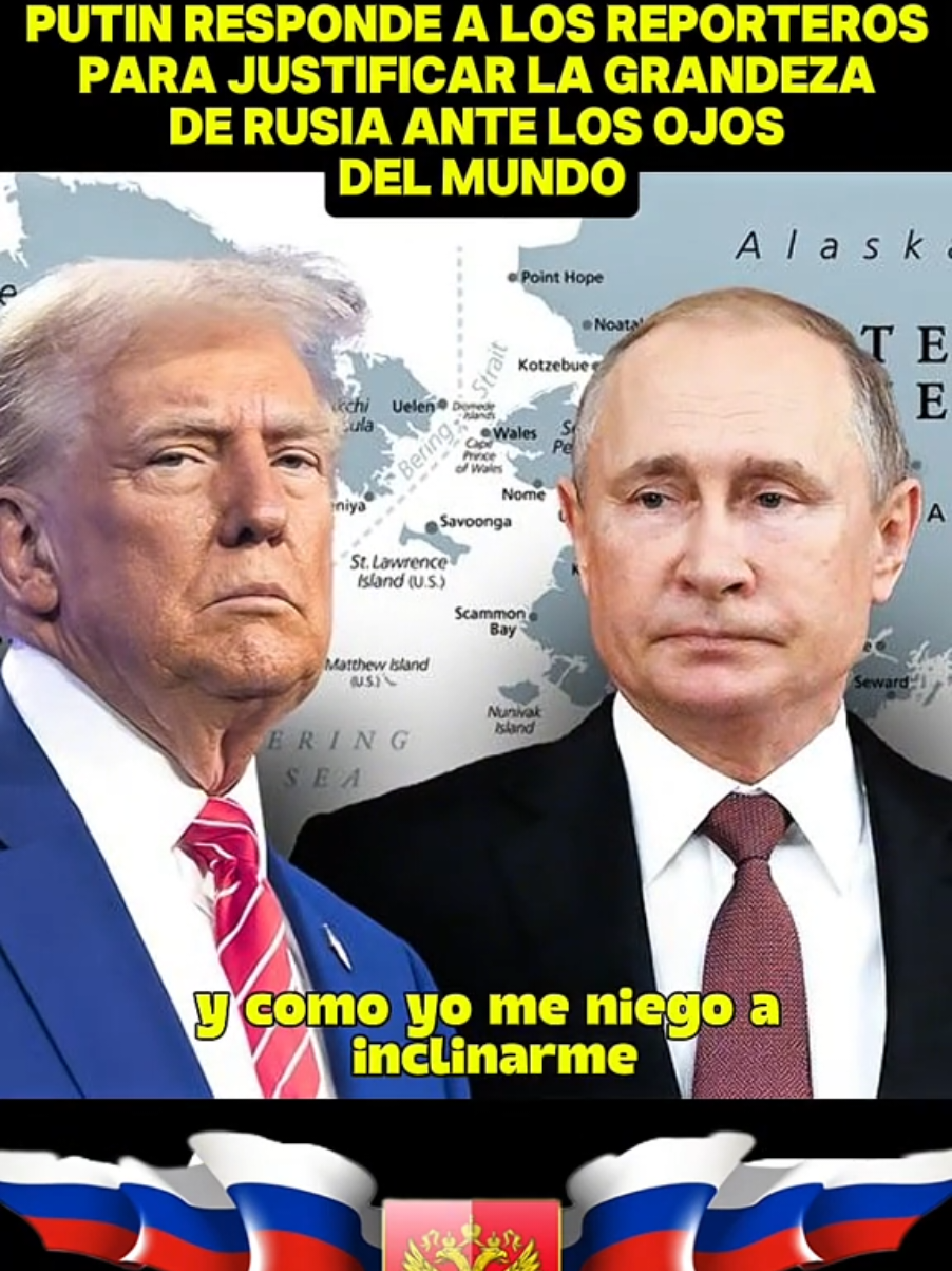 Putin responde a los reporteros para justificar la grandeza de Rusia ante los ojos del mundo. #kremlin #rasputin #liderazgo #reportage #respeto 