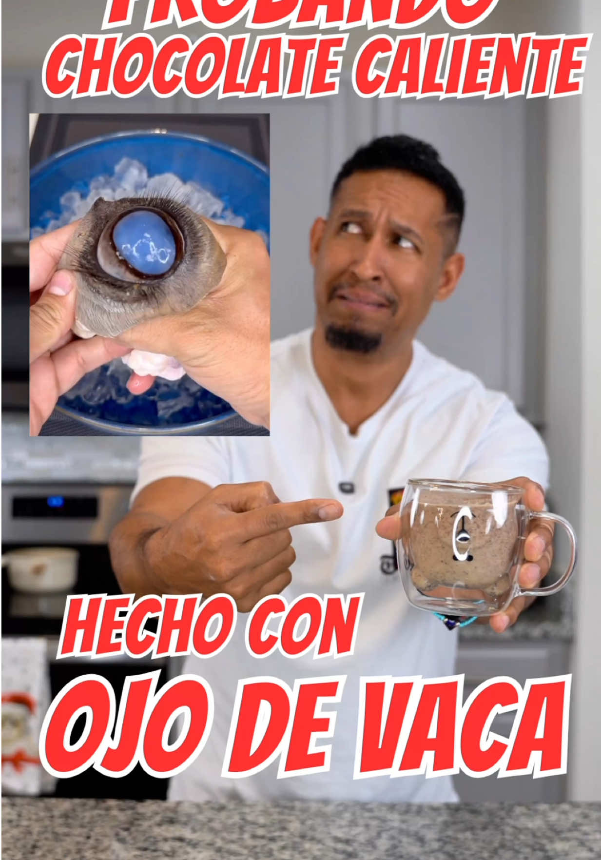 Probando El Famoso Chocolate caliente ☕️ De Ojos De VACA 🐮!! 🇨🇴 Vídeo de: @tatanarroyo   #probando #tbt #chocolate #receitas #colombia 