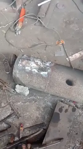 pengelasan knalpot mobil truck #Bengkel_LasRiyadi #LasKarbitMdq #LasListrik