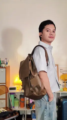 PU Leather Backpack 