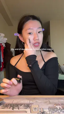 Due process is genuinely over in the immigration field right now - please note these are just my thoughts and opinions do your own research too #immigration #lawstudent 