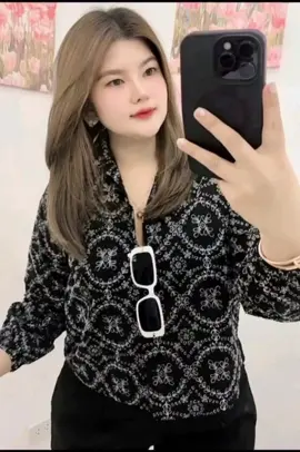 #เทรนด์วันนี้ #เสื้อเชิ้ตคอปกฉลุแขนจั้ม #เสื้อเชิ้ตผู้หญิง #เชิ้ตสาวอวบ #เสื้อเชิ้ต 