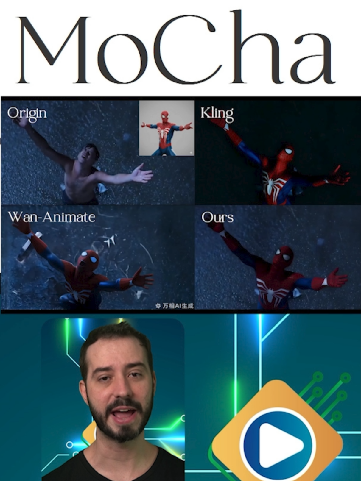 O Deepfake definitivo: Mocha! (GRÁTIS) #iavideobr #mocha #deepfake