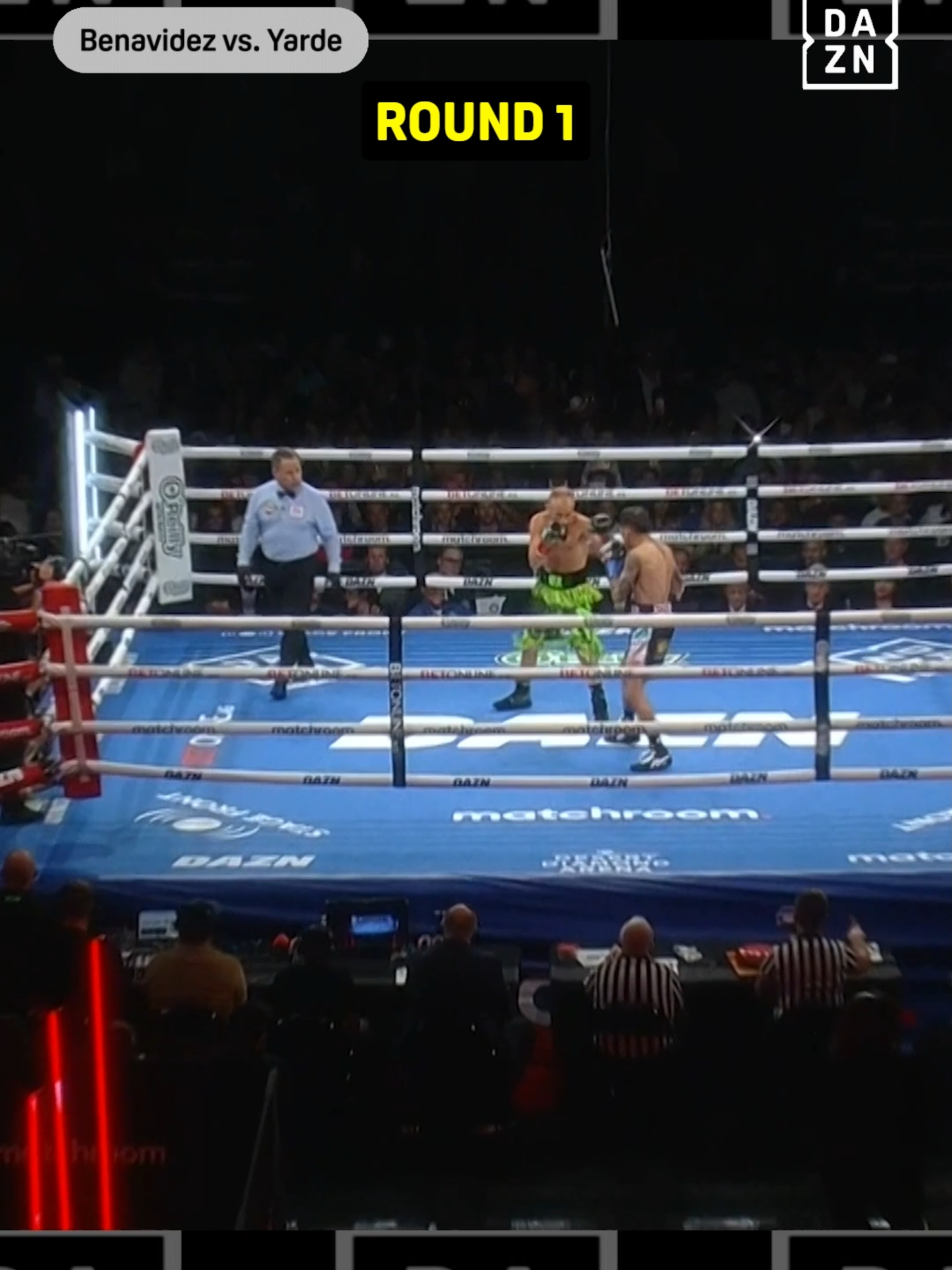 𝗕𝗔𝗠 𝗩𝗦. 𝗘𝗗𝗪𝗔𝗥𝗗𝗦 | 𝗥𝗢𝗨𝗡𝗗 𝟭 🎟️Buy #RingIV: Night of Champions NOW at DAZN.com | Nov 22 | Live exclusively on DAZN | @RingMagazine ▪️ #fyp #boxing #viral #fight