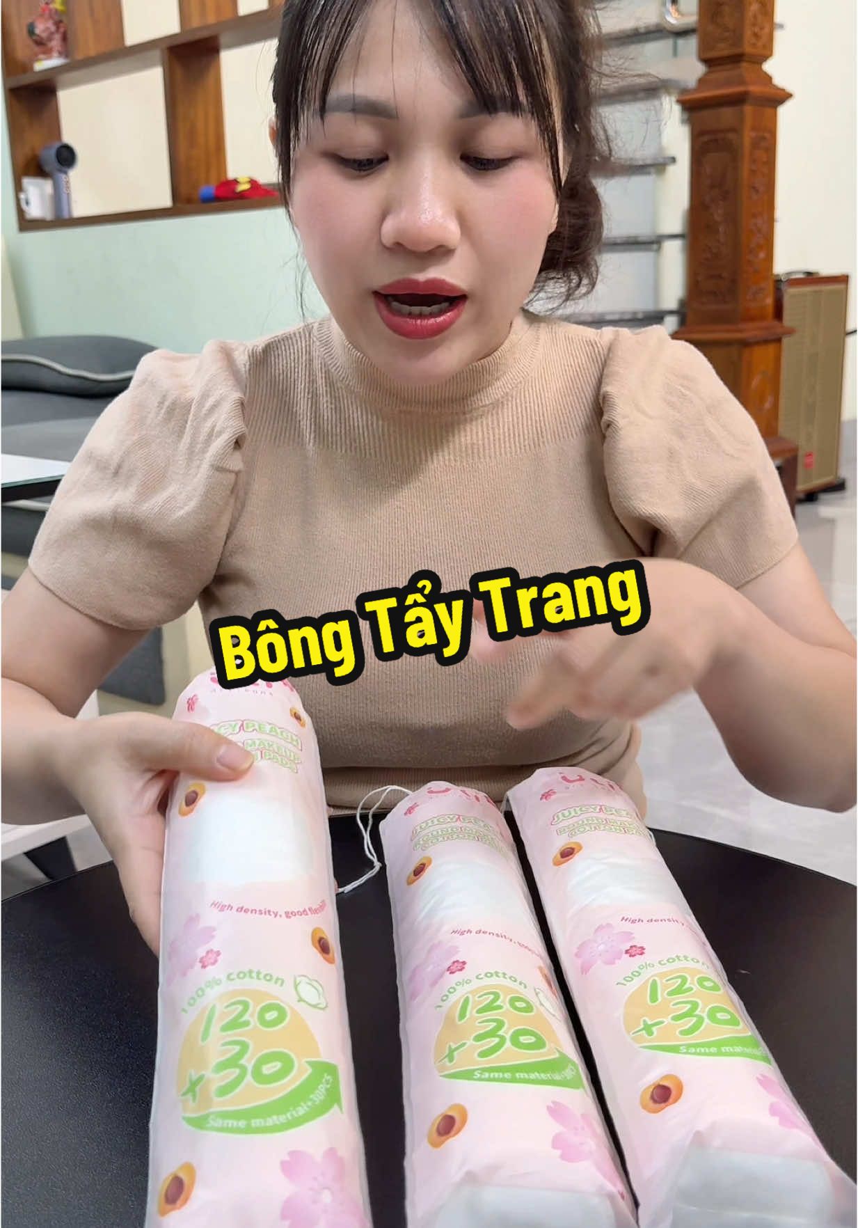 Bông Tẩy Trang Cao Cấp #bongtaytrang #bongtaytrangcaocap #bongtaytrang #duongthapcam3 