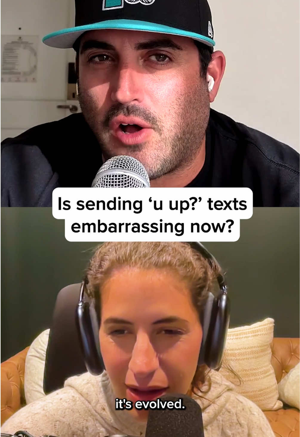 what’s the new ‘u up?’ text?  @Jordana Abraham @Jared Freid #UUp #DatingAdvice #Situationship #ModernRelationships #Hookup 