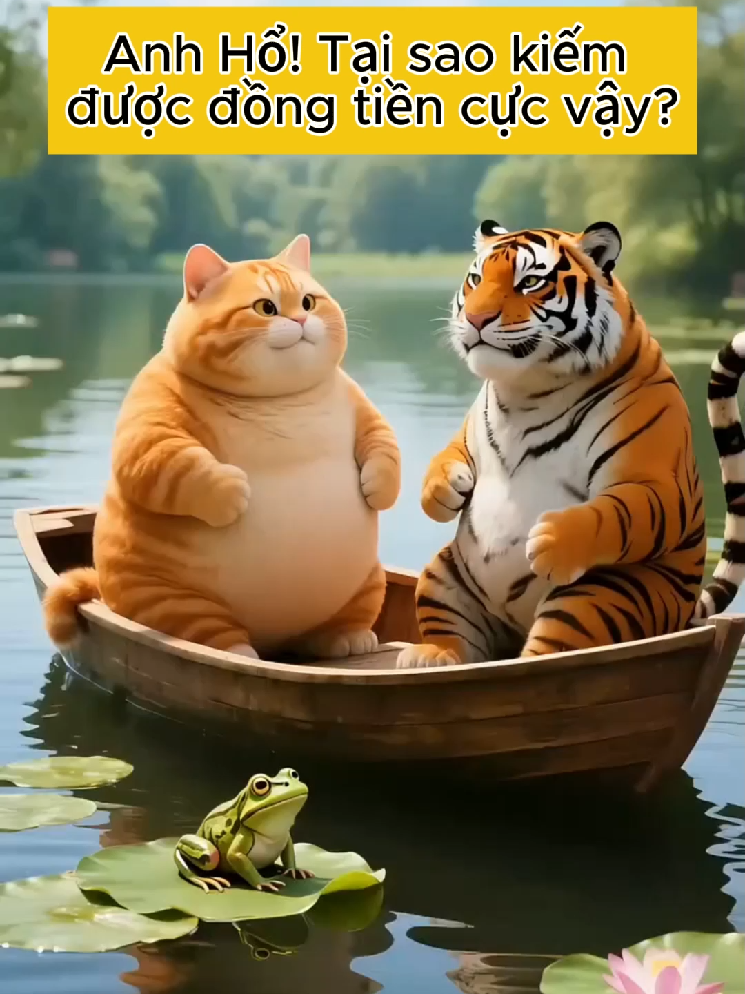 Mồn Lèo và Anh Hổ chém gió🐱🐯 #mèohàihước #mồnlèo #meocam #mèocute #trend2025 #mèo #mồnleocute