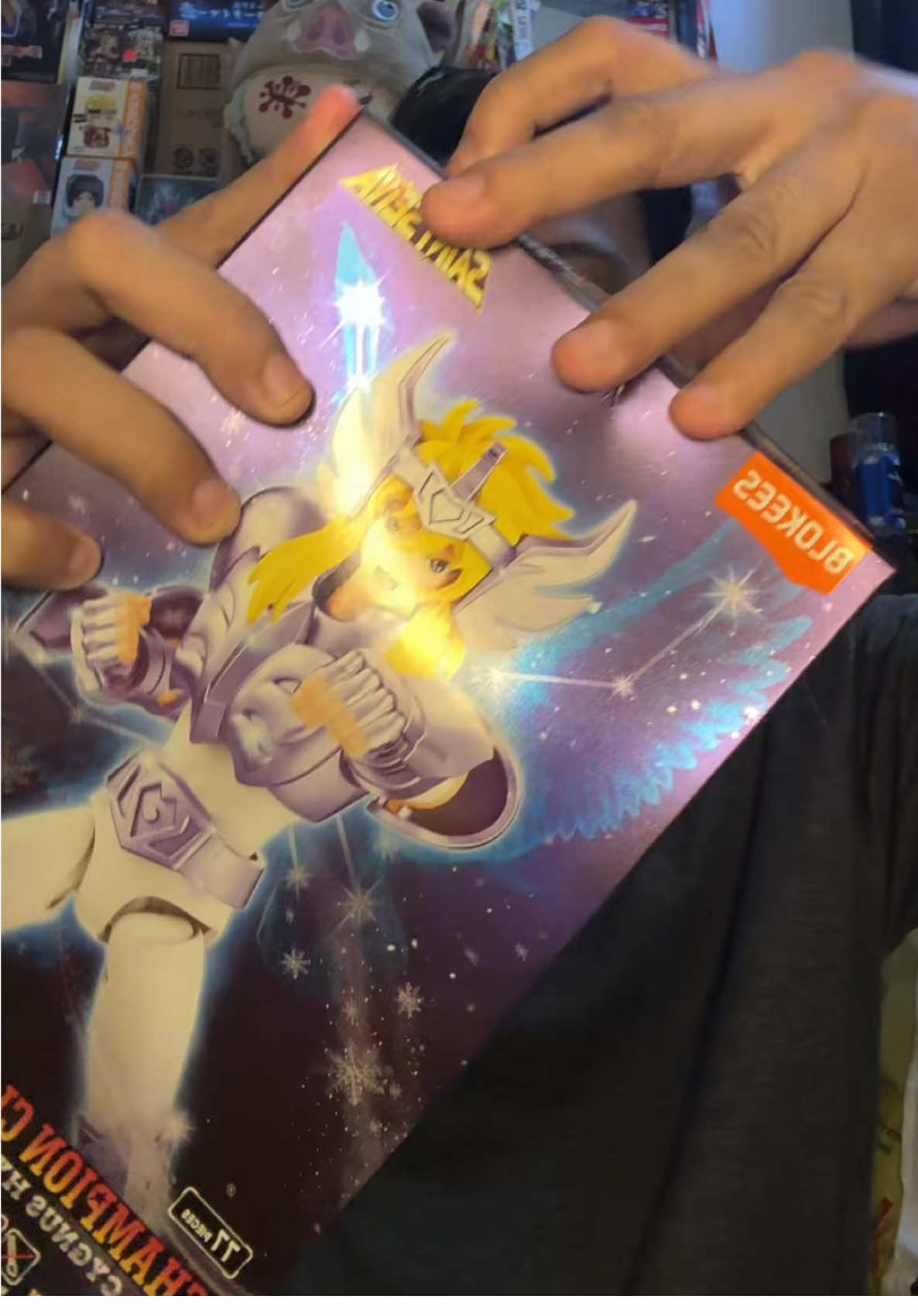 Blokees saint seiya champion class - Cygnus Hyoga #blokeessaintseiya #blokees #mainancheck #saintseiya @blokees.official 