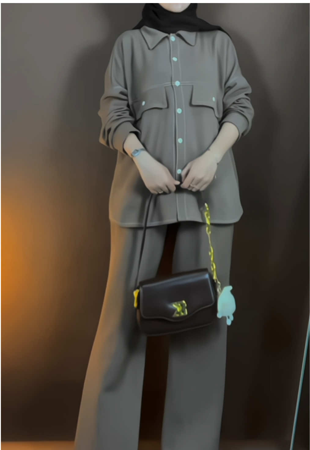 apaa ini ko cakepp bgtt😍🤎🤏🏻 #setelanwanita #setelanknit #setelanterbaru #onesetmurah #setelanviral 