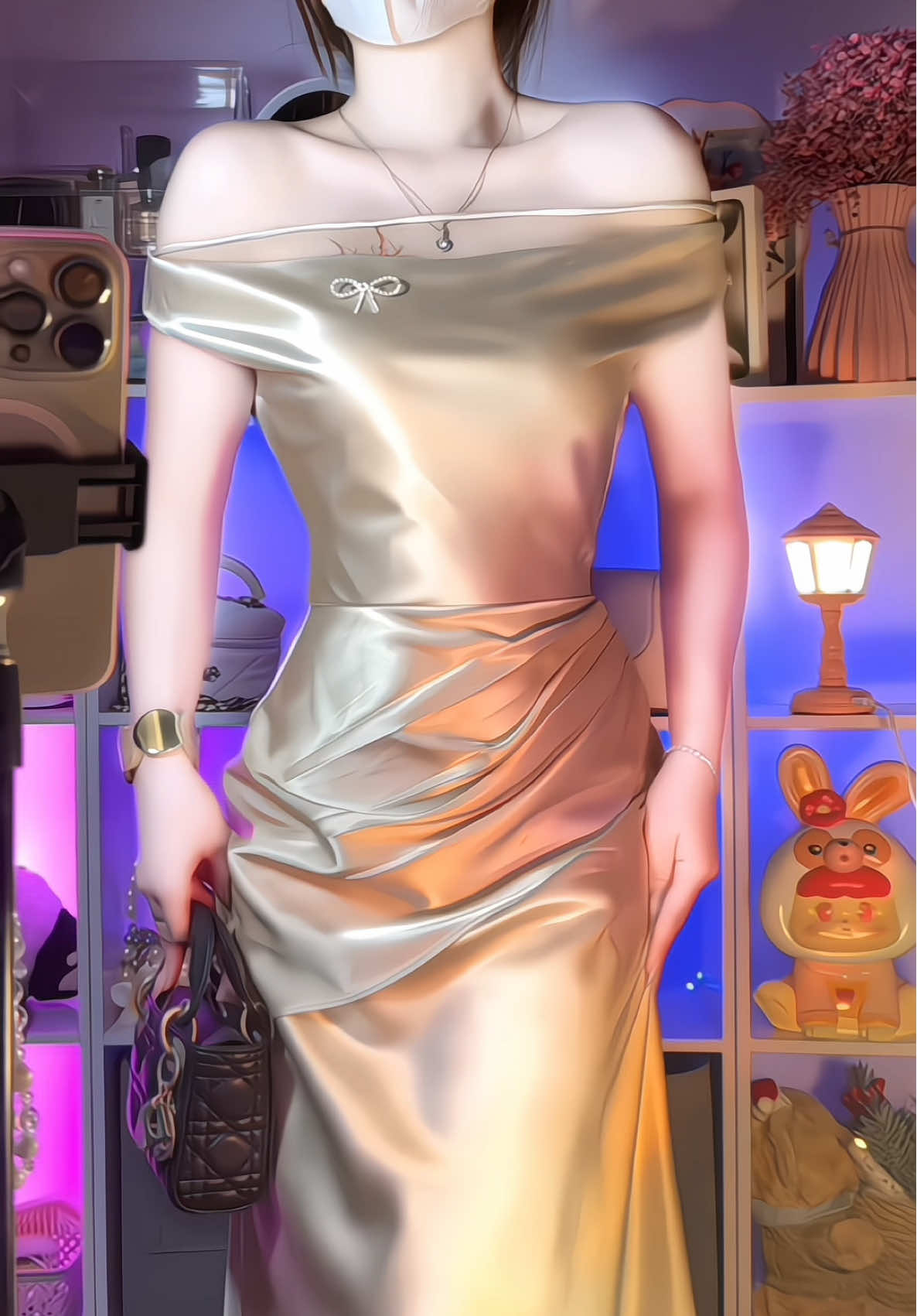 Người đẹp nhờ lụa🥂 chân ái cho mọi bữa tiệc sang nhẹ nhàng quý phái🔥#damlua #damtiec #damxinh #macdepmoingay #xuhuong 