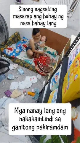 sinong nagsabi na masarap ang buhay ng nasa bahay lang.🥺