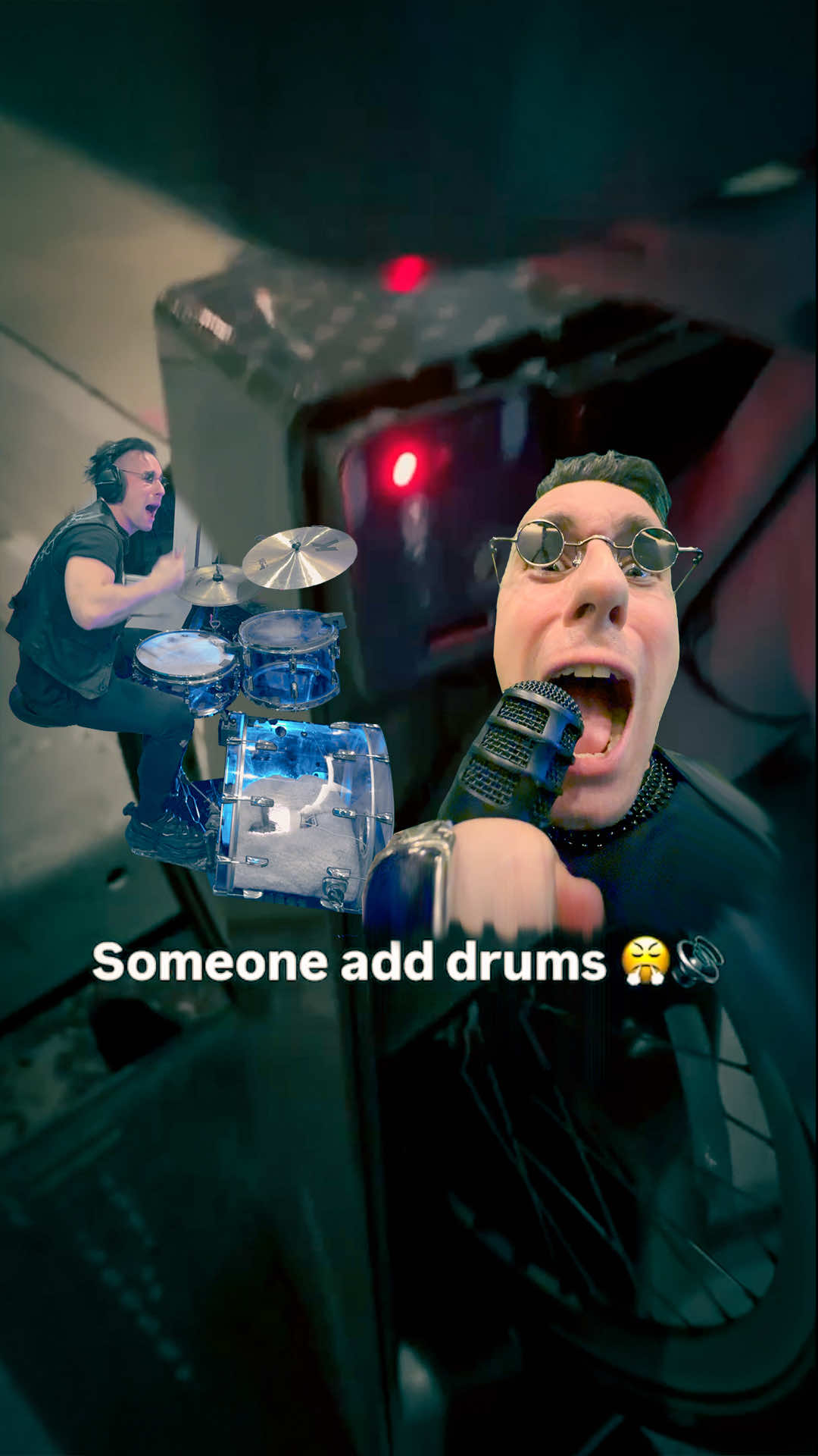 They asked for drums… 🚲 @beats_by_daniel insta #hacked #industrial #bikesound