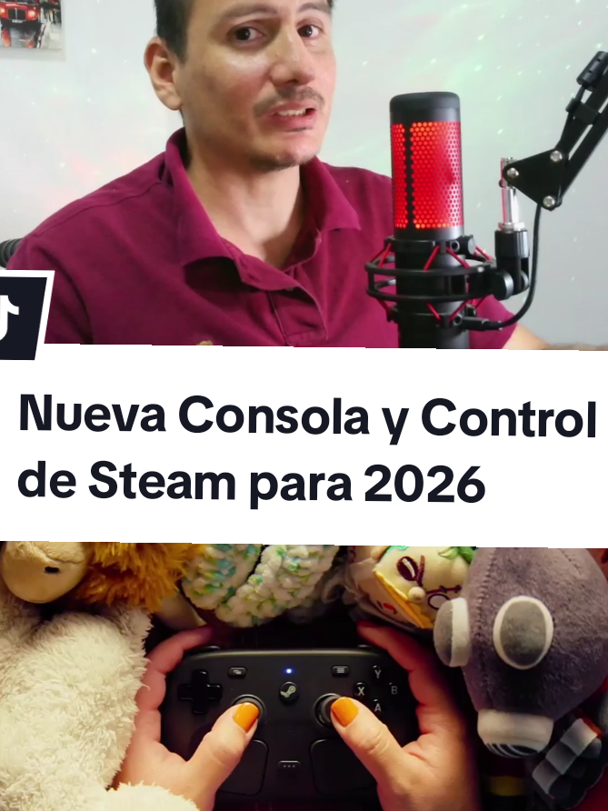 Consola de Steam y Control Nuevo para 2026 #steam #steammachine #consolasteam #pcsteam #gaming 