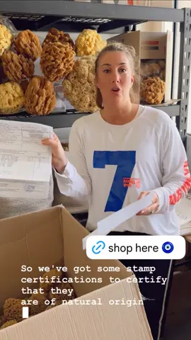 Stamped and certified 🧿 our sponges come directly from the amazing sponge diving families in Greece. Now available in limited batches here in Australia. Ready to upgrade your bathroom rituals?  #selfcarerituals #slowbeauty #seasponges #greece #smallbiztok 