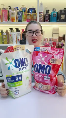 Nước giặt Omo Matic túi to tiết kiệm#omo 